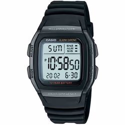 Casio W-96H-1BVDF, Imperméable, Électronique