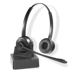 Casque Bluetooth VT 9600 BT Double Oreillette Noir