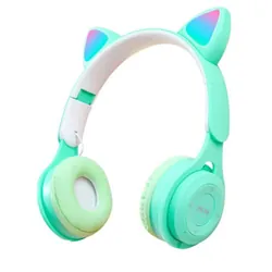 Casque Bluetooth Y08 CAT Vert