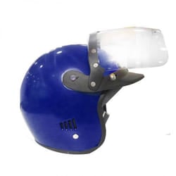 Casque De Protection Pour Moto - Bleu