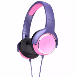 Casque Filaire PHILIPS TAKH301PK/00 - Technologie de Connectivité: Supra-aural - Réponse en fréquence: 20 Hz à 20 000 Hz - Im ...