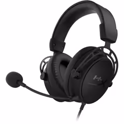 Casque Micro Gaming HyperX Cloud Alpha S - Arceaux aluminium et port confortable avec mousse à mémoire de forme - Basses ajus ...