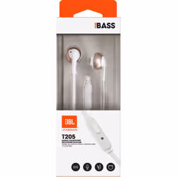 Casque JBL T205 Rose avec Écouteurs et Micro pour Appels & Musique - Vue supplémentaire 6