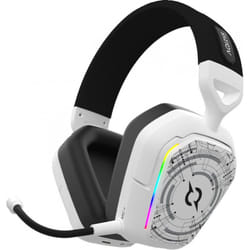 CASQUE MICRO GAMER Sans Fil ALNAIR  AQIRYS Blanc