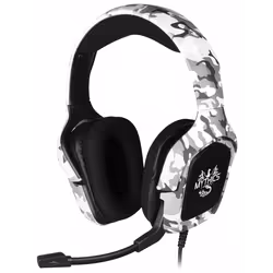 Casque Micro Gaming KONIX PS4 Mythics Ares Camo - Compatible avec: Playstation 4 (PS4) / XBOX One et Nintendo Switch - Fréque ...