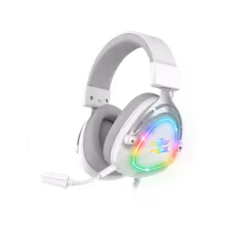 Casque Micro Gaming Spirit of Gamer ELITE H40 ARTIC / RGB / Blanc