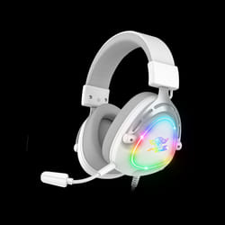 Casque Micro Gaming Spirit of Gamer ELITE H40 ARTIC / RGB / Blanc