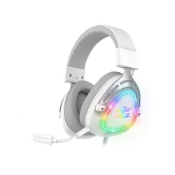 Spirit of Gamer MIC-EH40BK Casque Avec fil Appels/Musique Blanc