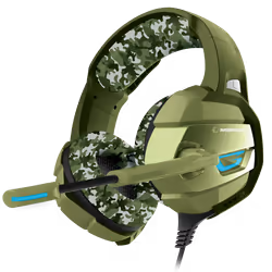 Casque Micro Gaming USB RGB 7.1 Rampage RM-K5 Camouflage