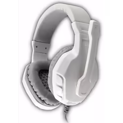 Casque Micro Gaming White Shark Panther - Couleur Blanc & Silver - Impédance 32Ω - Sensibilité 105 dB ± 3dB - Micro Omnidirec ...