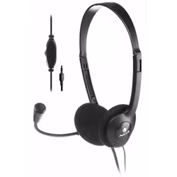 Casque Micro NGS MS 103 PRO - Casque léger pour ordinateur portable - Un microphone réglable et sensible assure une parole cl ...