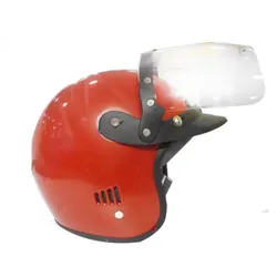 Casque Moto Rouge