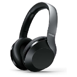 Casque Bluetooth sans fil Philips noir - Écouteur confortable et léger