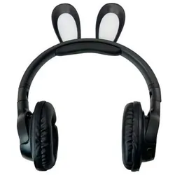 Casque Sans Fil KT-56 Pour Enfant - Noir