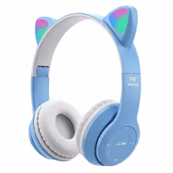 Casque P47M Cat - Connectivité Sans Fil: Bluetooth - Diamètre de Casque: 40 mm - Distance de fonctionnement max: 10 métres -  ...
