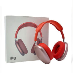 Casque Sans Fil P9 Avec Emplacement Carte Memoire - Rouge