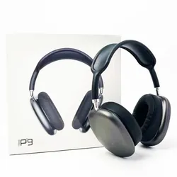 Casque Sans Fil P9 Bluetooth Avec Emplacement Carte Memoire - Noir