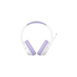 Belkin SOUNDFORMINSPIRE OVEREAR HEADSET LAV Casque Avec fil &sans fil Arceau Appels/Musique USB Type-C Bluetooth Lavande, Blanc