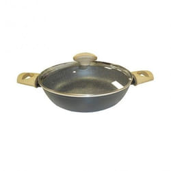 Casserole TVS Le Giuste Mijoteuse 24 cm revêtement Quarzotek + couvercle pyrex (TVAL33180)