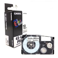 Cassette à Ruban CASIO XR-18WEI - 18 mm