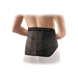 CEINTUREORTHOPEDIC LOMBAIRE CROISEE NOIR