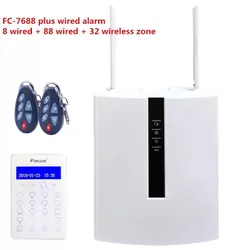 Centrale d'alarme Focus FC-7688PLUS TCP/IP + GSM/GPRS +PSTN