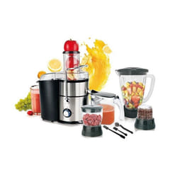 Centrifugeuse de Jus 4EN1 LEXICAL LJE2212 1200W - Chrome
