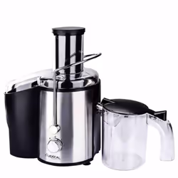 Centrifugeuse LEXICAL - Puissance: 850 watts - Capacité: 1 litre - Nombre de Vitesse: 2 vitesses - Corps en métal - Pièces dé ...
