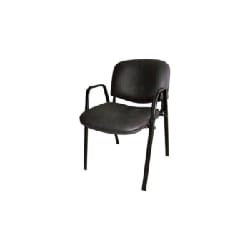 Chaise Attente ISO 1 Place avec Accoudoires Acier
