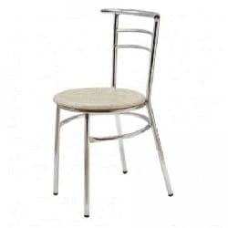 Chaise chrome casa assise décor SOTUFAB (CHC0043)