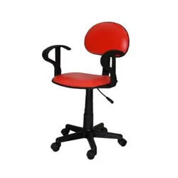 Chaise De Bureau SOTUFAB Baby Pour Enfant Avec Accoudoirs - Rouge