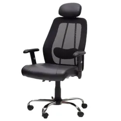Chaise De Directeur Boston Base Noir