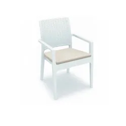 Chaise de Jardin La Marquise couleur blanc