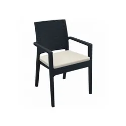 Chaise de Jardin La Marquise couleur Noir
