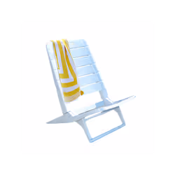 Chaise de Jardin Pliante MARACANA Blanc: Chaise vous trouverez le confort recherché dans l'assise et également doté d'un dos ...