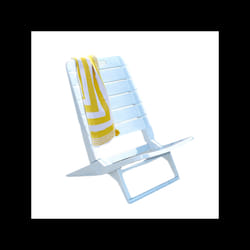 Chaise de Jardin Pliante MARACANA Blanc 44*44cm