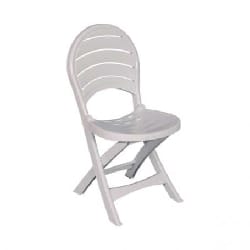 CHAISE DESIREE Blanc SOTUFAB