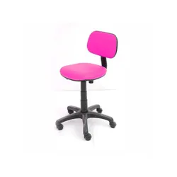 Chaise enfant Jolly avec roulettes Rose