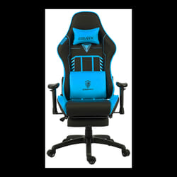 Chaise Gaming Dowinx LS6670 Avec Accoudoirs Bleu