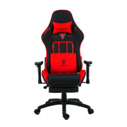 Chaise Gaming Dowinx LS6670 Avec Accoudoirs Rouge