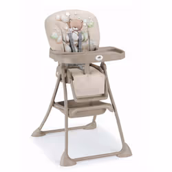Chaise Haute Bébé Cam - Sexe recommandé : Unisexe - Âge recommandé : 6 à 36 mois- 3 inclinaisons du dossier - Repose pieds ré ...