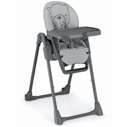 Chaise Haute Bébé Cam Pappananna Teddy Gris