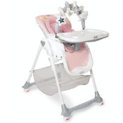 Chaise haute BREVI B.Fun princesse antibactérienne