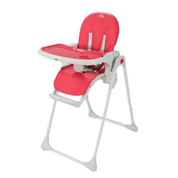 Chaise Haute PRIMA Piccola CH003-RG - Rouge