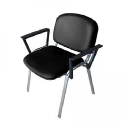 Chaise iso chrome avec accoudoirs SOTUFAB (CHB0075)
