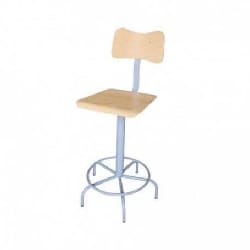 Chaise laboratoire fixe SOTUFAB (LABO002)