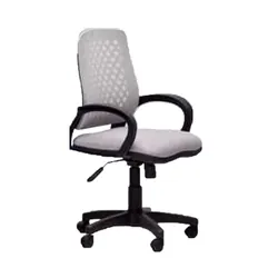 Chaise Secrétaire Opérateur avec Accoudoir Gris