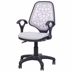 Chaise de bureau distinctif et luxueux - une touche supplémentaire à votre bureau - un design à dossier haut avec accoudoir - ...