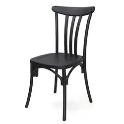 Chaise SOTUFAB Bistrot Paris - Noir