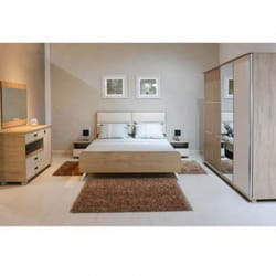 Chambre adulte Denver 190x160cm 2 portes détente beige CHA27DVBG002